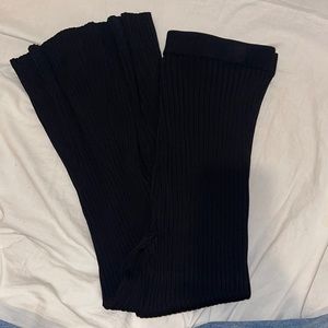 BCBG slinky flare leggings